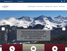 Tablet Screenshot of greywolf.com